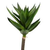 Vickerman 28" Artificial Green Succulent Stem, Pack of 2