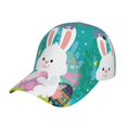 thumbnail image 1 of Balery Happy easter Gorra de béisbol de tamaño ajustable para correr, entrenar y actividades al aire libre. Gorra de papá para todas las estaciones., 1 of 6