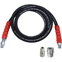 Tool Daily Pressure Washer Whip Hose, Hose Reel Connector Hose for Pressure Washing with Pressure Washer Adapter Set, 8 FT