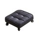 thumbnail image 2 of Taburete rodante cuadrado de baja altura Asiento de cuero de PU giratorio de 360  degree Impermeable Universal Resistente para el hogar Oficina Garaje Negro Sunnimix Asiento rodante bajo, 2 of 8