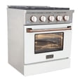 thumbnail image 6 of Pemberly Row 30" 4.2 cu .Dual Fuel Range Natural Gas in Rose Gold Handle, 6 of 11