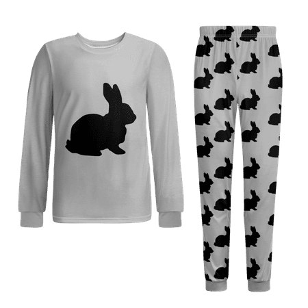 

Easter Pajamas-Girls Pajamas Sleeper Pjs Easterr Bunny Egg Carrot Kawaii Pajamas Size 140