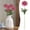 A4(1PC/Pink/10.6"), variant on 1Pc Artificial Begonia Flowers for Outdoor Spring Summer Decor,Realistic Fake Silk Faux Plants Uv Resistant for Front Door Planter Outside Home Garden Balcony Yard Porch Decor Faux Begonia for Vase
