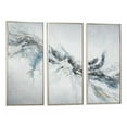 thumbnail image 1 of Gild Design House Mystique Mistral Peint à la Main Abstrait Triptyque Ensemble de 3 Toiles, 1 of 4