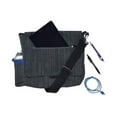 thumbnail image 2 of Fabric Casual Messenger Bag, Charcoal/Cobalt | Bundle of 2 Each, 2 of 2