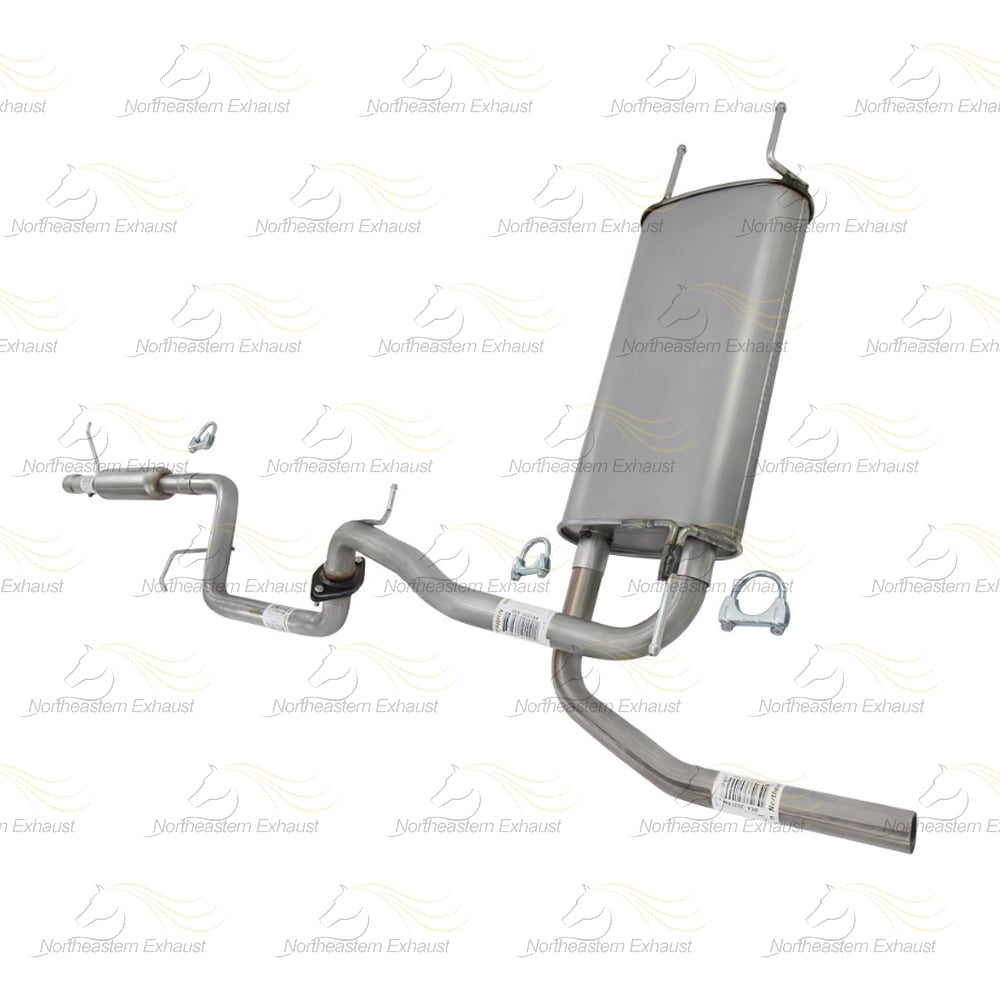 Stainless Steel Catalytic Back Exhaust System Kit Fits 2010–2013 Mazda 3 2.0L Direct Fit