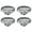 Gray, variant on BE-TOOL 4PCS Natural Crystal Stone Door Knobs Ovale-Shaped Handles Door Handles Drawer Knobs