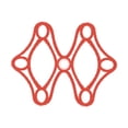 thumbnail image 1 of Forro de casco de silicona Colamx almohadilla de casco Universal ligero rojo, 1 of 8