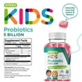 thumbnail image 6 of VITEEY Kids Probiotic Gummies 5 Billion CFUs, Digestive and Immune Support, Berry Flavor, 60 Ct, 6 of 7