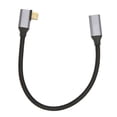 thumbnail image 3 of USB C To USB C Cable, 10Gbps USB C To USB C 3.1 Gen 2 Cable  For USB C Hubs 0.25m, 3 of 8