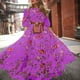 thumbnail image 1 of WILLBEST Vestidos Casuales para Mujer Cortos Vestido Maxi Floral de Gasa para Mujer Verano Primavera Otoño Vestido Largo con Falda Acampanada Traje Casual Ajustado Mediana, 1 of 2