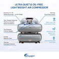 thumbnail image 2 of Compresor de aire California Air Tools CAT-4610S, 4.6 galones y 1.0 hp, 2 of 6
