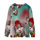 thumbnail image 5 of ICHUANYI Clearance Christmas Women Fashion Casual Print Round Neck Loose Long Sleeve Tops Blouse Hoodless Sweatshirts ICHUANYI "ICHUANYI", 5 of 5