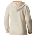 thumbnail image 2 of Columbia Ladies' Full Zip Hoody, Striped (Stone, Large), 2 of 2