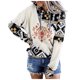 thumbnail image 4 of Gibobby Mujeres S Sudaderas con capucha Mujeres Sweater Pocket Drawstring Long Manga Vintage Hoodie camisa impresa Blouse （Negro， M), 4 of 5