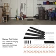 thumbnail image 3 of Efficient 64in Garage Storage System - Wall-Mounted Garage Organizer for Home - Garden Tool Organizer Hanger - Maximize Space and Keep Tools Neatly Arranged, 3 of 9