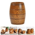 thumbnail image 2 of Raindrops Wooden Cup Beer Barrel Modeling Cup Multipurpose Cup Drinking Cup 175ml, 2 of 7