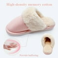 thumbnail image 5 of TRANSLINK Women Cozy Slippers with Memory Foam and Indoor Outdoor Soles for House Shoes, 5 of 8