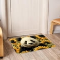 thumbnail image 6 of Panda Polyester Non-Slip Machine Washable Bath Rugs Office Mat Floor Mats, 6 of 6