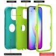 thumbnail image 3 of NIFFPD iPhone 14 Pro Max Case, Shockproof Full Coverage Protective Cover Phone Case for iPhone 14 Pro Max 6.7" Green, 3 of 6