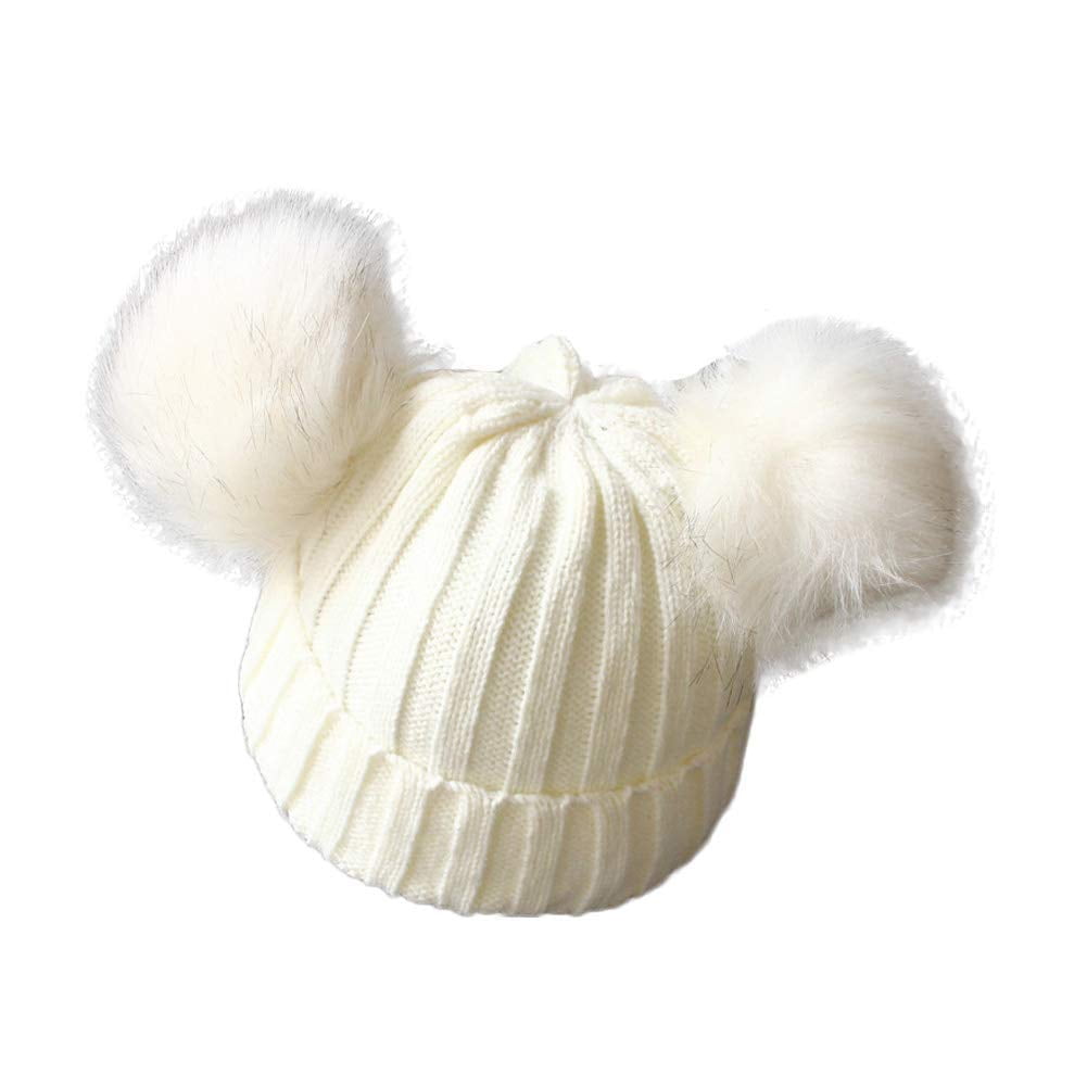 Femereina Femereina Baby Double Pom Pom Hat 2 Bobble Beanie Knitted Winter Warm Walmart Com Walmart Com Femereina Femereina Baby Double Pom Pom Hat 2 Bobble Beanie Knitted Winter Warm Walmart Com Walmart Com