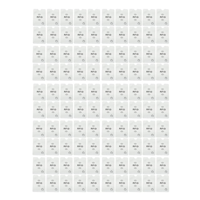 Card Holder, Card Holder Privacy Protection Scratch 100PCS Portable Stylish For IC Card