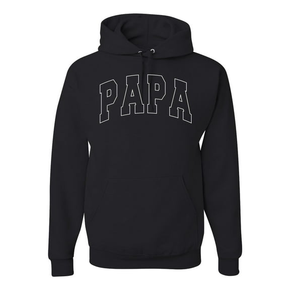 Wild Bobby PAPA Varsity Letters Unisex Hoodie Sweatshirt