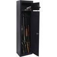 thumbnail image 2 of American Furniture Classics 5 Rifle Metal Home Gun Safe Storage Cabinet, Black, 2 of 7