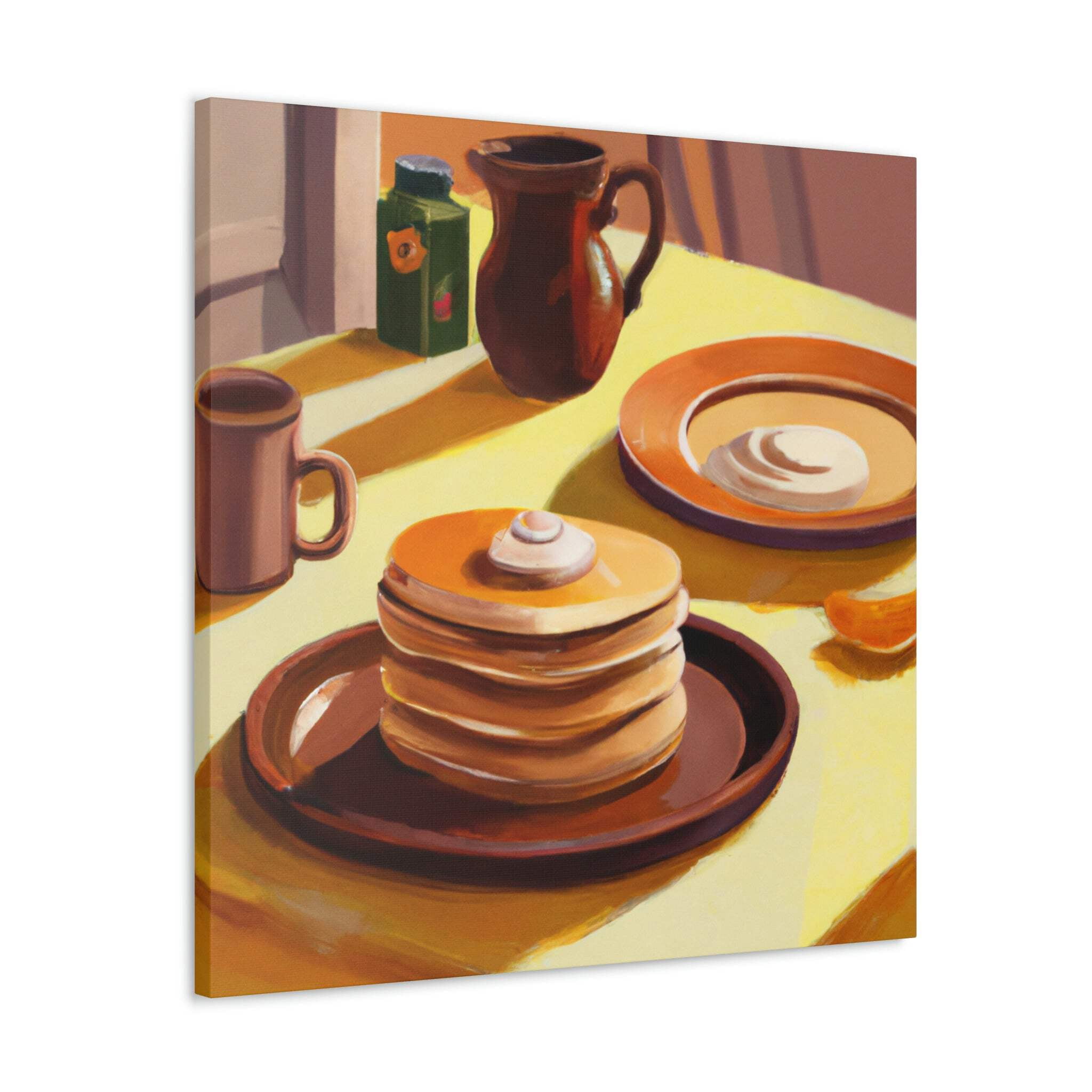 Pancakes in Neoclassicism - Canvas