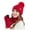 Red, variant on UFOUND Hat Cap Scarf And Glove Set Fashionable Outdoor Women Warm Three Piece Set Winter