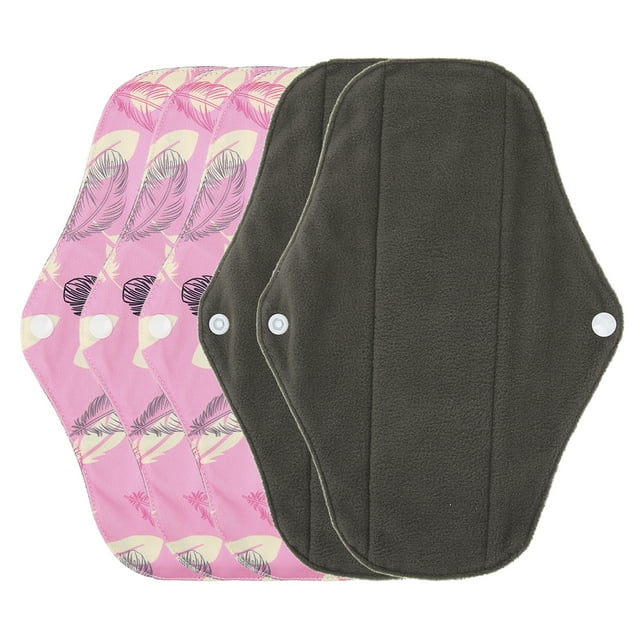 Washable Menstrual Pads, Waterproof Resuable Sanitary Towel Comfortable for Home for Outgoing M25
