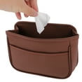 thumbnail image 5 of Unique Bargains Car Trash Can Portable and Hanging Car Door Faux Leather Trash Bin Red 1 Pcs, 5 of 6