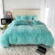 thumbnail image 1 of Juego de 3 fundas nórdicas de felpa multicolor: ropa de cama suave y cálida para dormitorio, habitación de invitados y dormitorio., 1 of 5