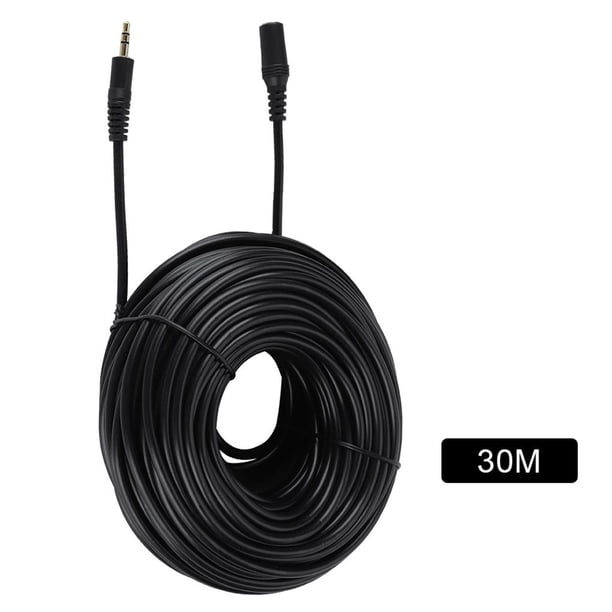 Cable De Extensión De Audio Macho A Hembra De 3,5 Mm Cable Auxiliar Jack Para Auriculares De Teléfonos Inteligentes Estéreo 30 M Sweethay EL010613-00