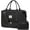 Black, variant on LOVEVOOK Travel Duffle Bag,Weekender Bags for Women with Shoe Compartment，Carry on Overnight Bag with Toiletry Bag,Gym Duffel Bag with Wet Pocket, Hospital Bags for Labor and Delivery