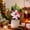 B, variant on Artificial Christmas Poinsettia - Velour Single Stem for Vase, Table, and Holiday Decor