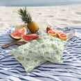 thumbnail image 5 of Outdoor Pillow Cover Sage Green Flowers Set of 2 Waterproof Throw Pillowcases Watercolor Floral Leaf Decorative Patio Furniture Pillows for Couch Garden Indoor & Outdoor Use, 5 of 9