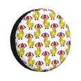 thumbnail image 1 of Fotbe Rubber Duck Chicken Bird Funda de Llanta de Repuesto con Estampado, Engrosada, Ajuste Universal para Jeep, Remolque, RV, SUV, Camión-14 inch, 1 of 6