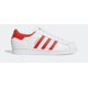 thumbnail image 2 of Adi - das Superstar Men’s Sz 4 | Wmns Sz 5 Shoe Red White Trainer Sneaker NEW 1, 2 of 6