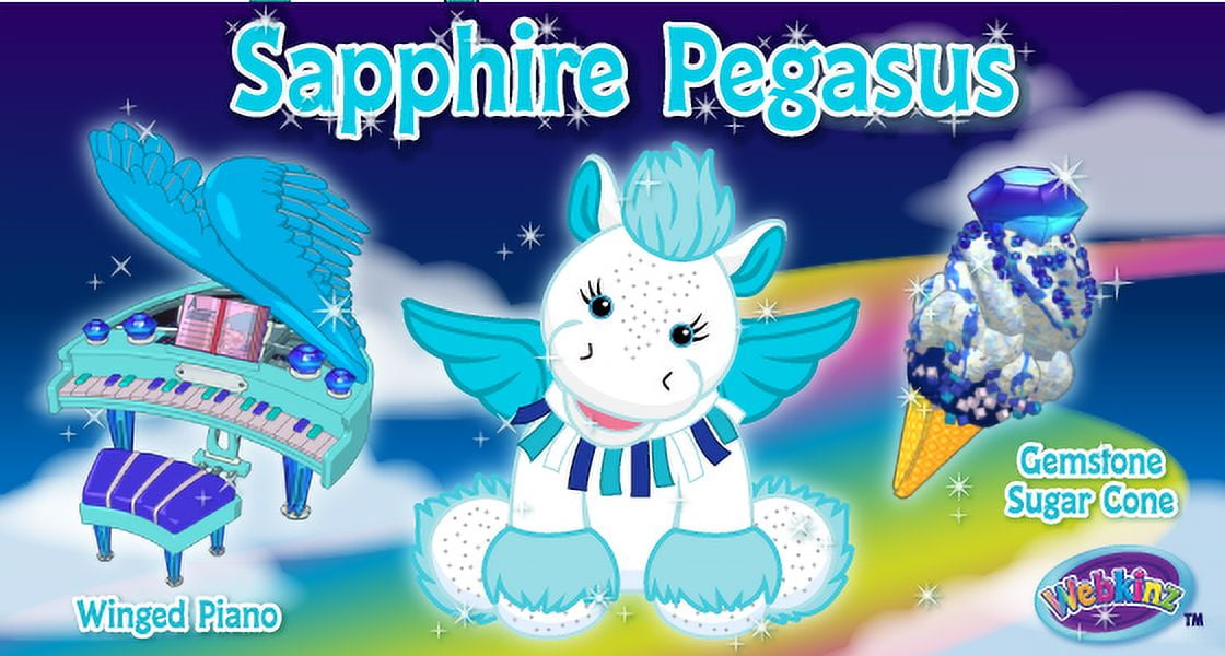 Webkinz rainbow pegasus hotsell
