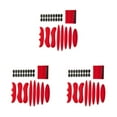 thumbnail image 3 of Almohadilla protectora Eigraketly para casco de motocicleta rojo Type1 NO1, 3 of 6