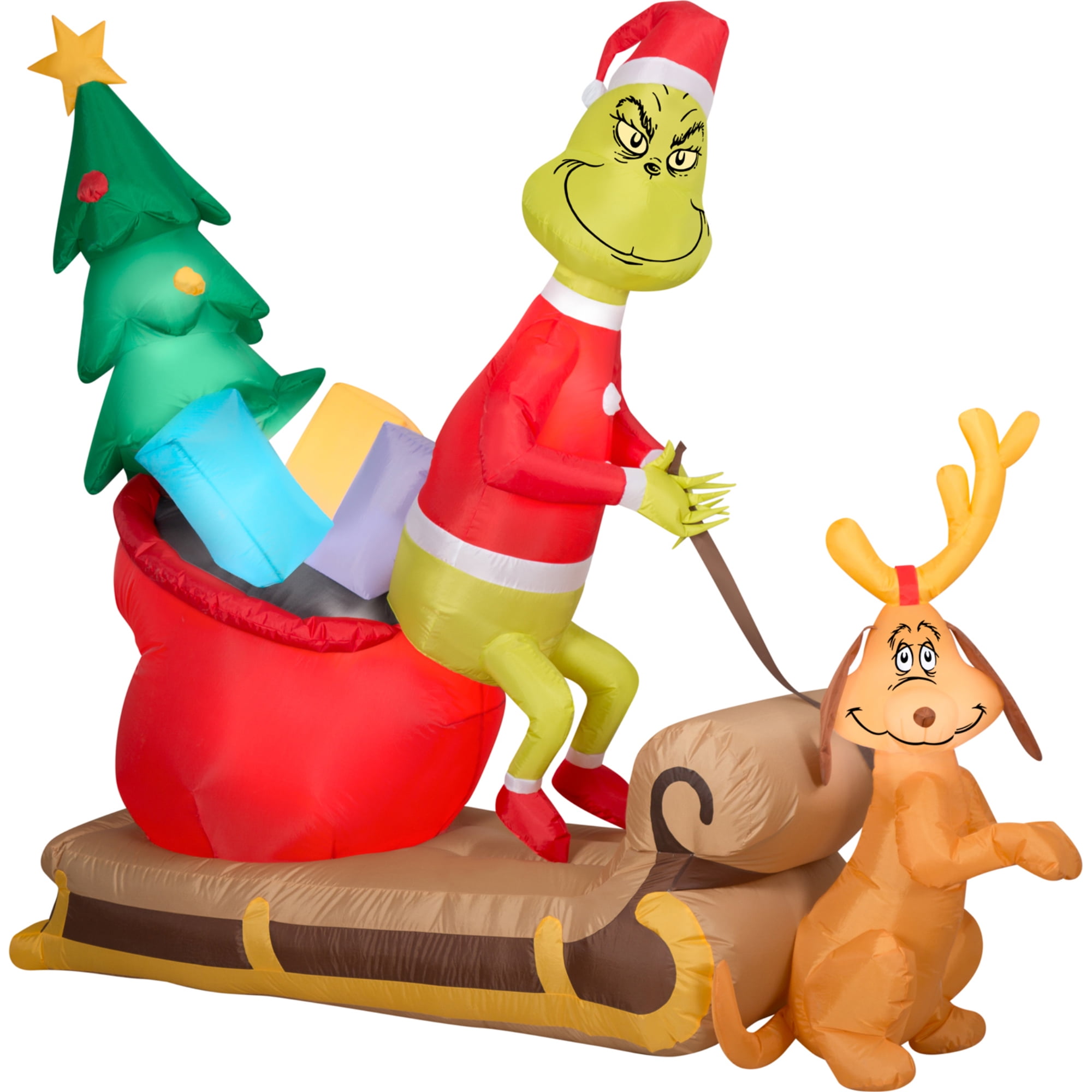 inflatable grinch yard decoration