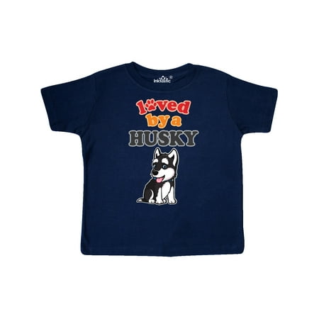 

Inktastic Siberian Husky Dog Gift Puppy Gift Toddler Boy or Toddler Girl T-Shirt