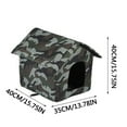 thumbnail image 2 of Dog Round Winter Warm Sleeping Bag Soft Pet Bed Size 19.7x19.7 Inches (Camouflage-M), 2 of 2