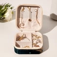 thumbnail image 6 of Firefly Jewelry Display and Organizer: Portable Square Travel Case for Rings, Earrings, Necklaces, Bracelets - Suitable for Girls and Women, 6 of 6