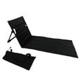 thumbnail image 2 of Silla De Piso Con Respaldo Silla De Camping Portátil Para Césped Pesca Senderismo 38 Cm X 110 Cm X 40 Cm Negro 38cmx110cmx40cm, 2 of 8