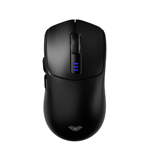 AULA SC580 Wireless Gaming Mouse, Tri-Mode 2.4G/BT5.0/USB-C Gaming Mouse, 12000 DPI Rechargeable Wireless Mouse with 6 Programmable Buttons, Ergonomic Computer Mouse for