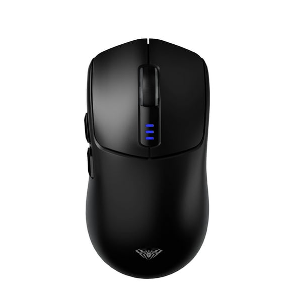 AULA SC580 Wireless Gaming Mouse, Tri-Mode 2.4G/BT5.0/USB-C Gaming Mouse, 12000 DPI Rechargeable Wireless Mouse with 6 Programmable Buttons, Ergonomic Computer