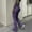 Purple, variant on High Rise for Jeans Flare Bell Legs Elastic Waist Stretchy Denim Pant Casual Loose Trendy Y2K Trousers with Pockets