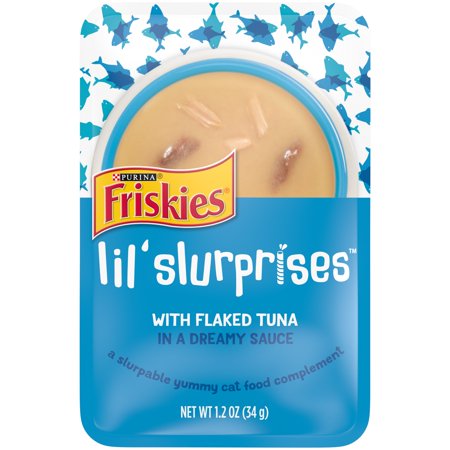 UPC: 0050000504930 | Purina Friskies Lil Slurprises Wet Cat Food Tuna in Sauce 1.2 oz Pouches (16 Pack)